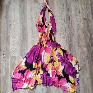 NWT Floral Halter Dress